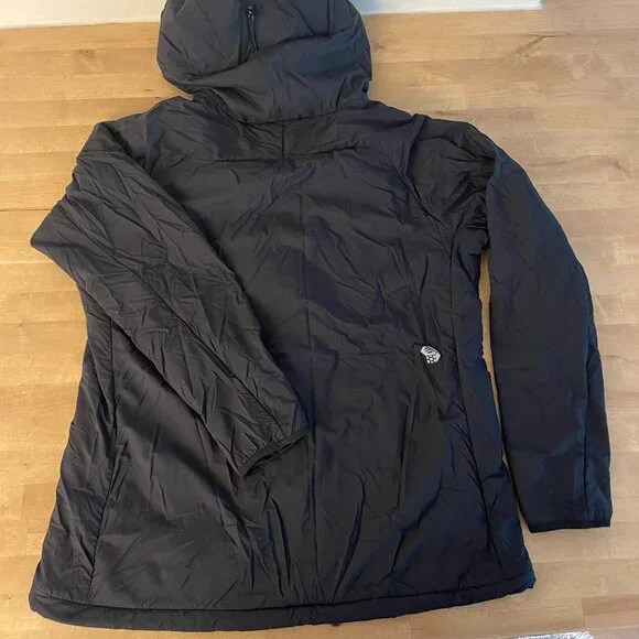 Mountain Hardwear Kor Airshell Warm Ws Hooded Jacket, size XL, color black - Picture 5 of 9